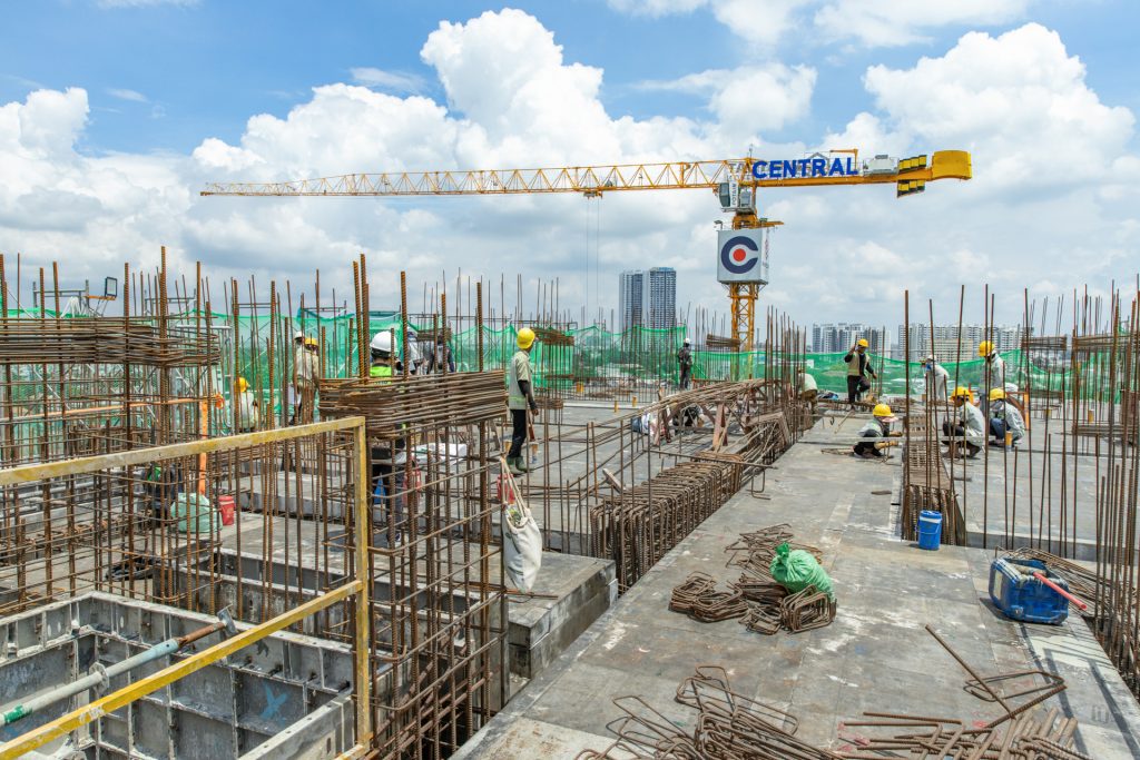 Hình ảnh thực tế tiến độ dự án Monrei Saigon