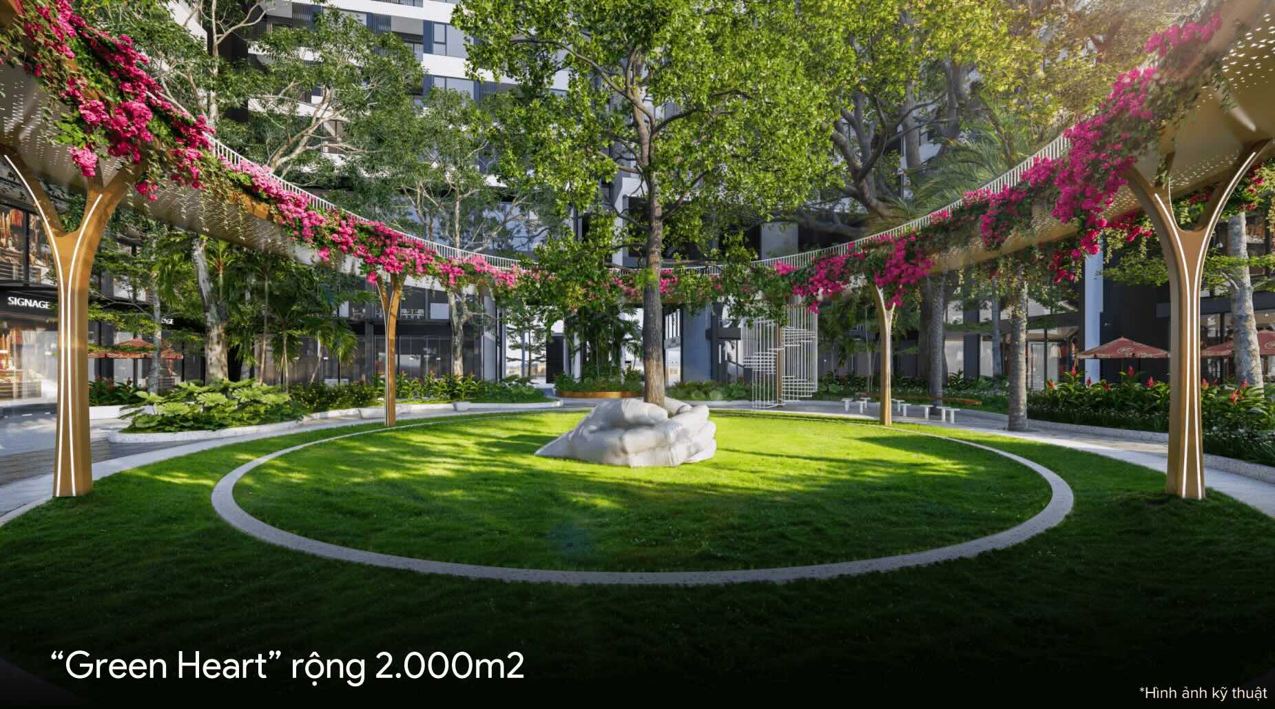 Khám Phá Tiện Ích Monrei Saigon – Sống Chuẩn Nhật Giữa Lòng Sài Gòn 6 Hệ thống công viên và cảnh quan cây xanh Monrei Saigon