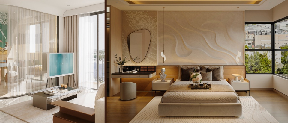 HÌNH ẢNH NHÀ MẪU DỰ ÁN MONREI SAIGON