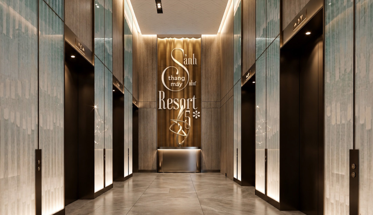 Monrei Saigon sảnh đón cư dân 5 sao
