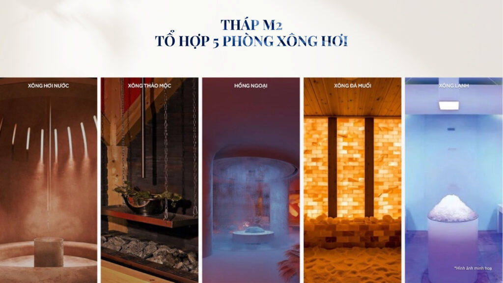 URBAN HYDROTHERAPY & WELLNESS MONREI SAIGON 7 Tổ hợp 5 tầng xông hơi