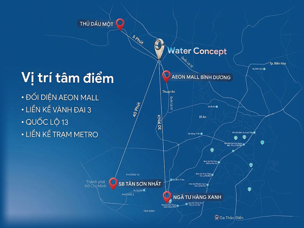 Vị trí toạ lạc của dự án Monrei Saigon